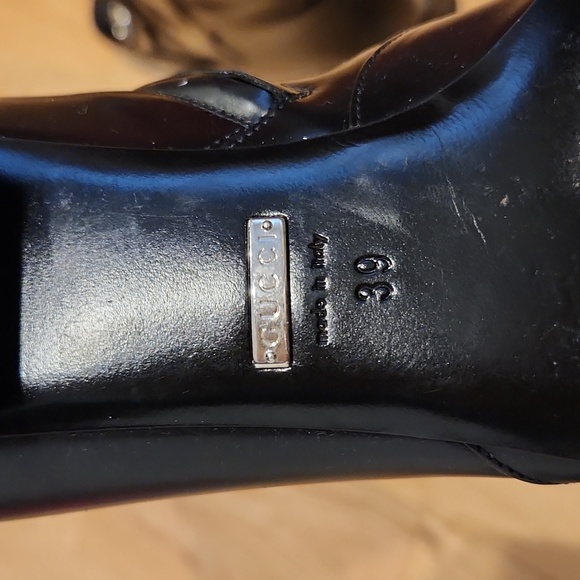 Gucci boots black. Ankle booties. - Picture 8 of 11